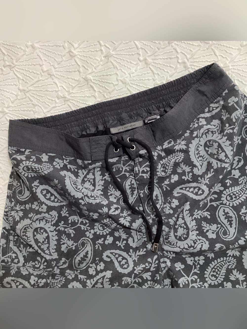 John Varvatos Paisley Swim Trunks